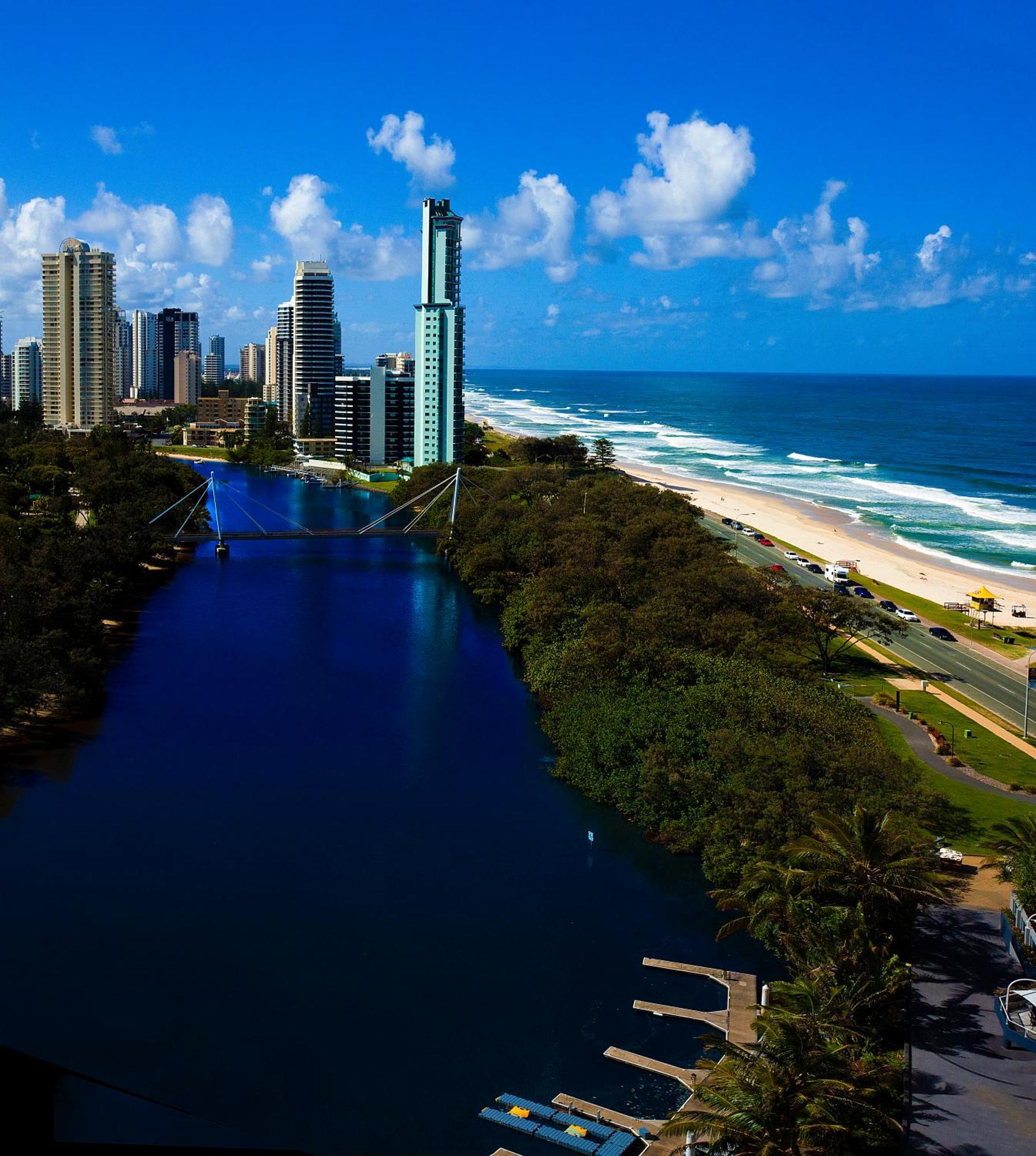Narrowneck Court Holiday Apartments Gold Coast Exterior foto